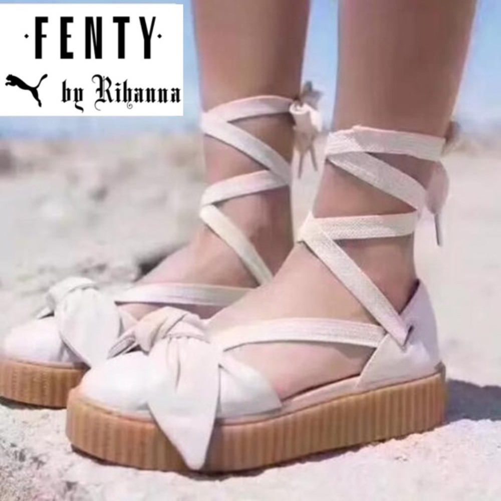 PUMA Rihanna FENTY Creeper Platform Sandals - Picture 2 of 13